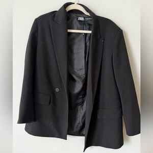 Zara Women’s Black Blazer Elegant Suit Jacket (size:xs)